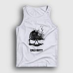 Presmono Unisex Beyaz Skull Call Of Duty Atlet