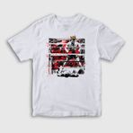 Presmono Unisex Çocuk Empire Mike Tyson Beyaz T-Shirt