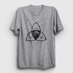 Presmono Unisex Connected V3 Dark Gri T-Shirt