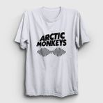 Presmono Unisex Cover Arctic Monkeys Mavi T-Shirt