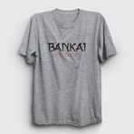 Presmono Unisex Gri Bankai Anime Bleach T-shirt