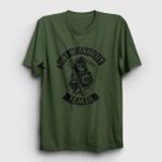 Presmono Unisex Haki Izmir Sons Of Anarchy T-Shirt - 5XL