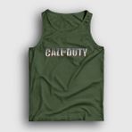Presmono Unisex Haki Logo Call Of Duty Atlet