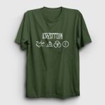 Presmono Unisex Haki Symbols Led Zeppelin T-Shirt - XS