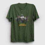 Presmono Unisex Haki Team Pubg T-Shirt - 4XL