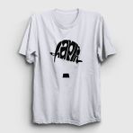 Presmono Unisex Hat Charlie Chaplin Beyaz T-Shirt