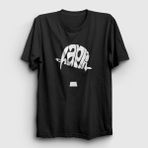 Presmono Unisex Hat Charlie Chaplin Siyah T-Shirt