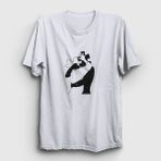 Presmono Unisex Kiss Valentine'S Day Sevgililer Günü Beyaz T-Shirt