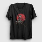 Presmono Unisex Levi Anime Attack On Titan Siyah T-Shirt
