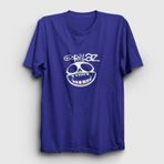 Presmono Unisex Logo Gorillaz Siyah T-Shirt