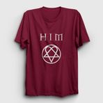 Presmono Unisex Logo Him Siyah T-Shirt