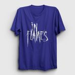Presmono Unisex Logo In Flames Beyaz T-Shirt