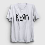 Presmono Unisex Logo Korn Beyaz T-Shirt
