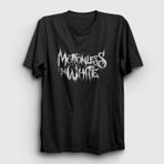 Presmono Unisex Logo Motionless In White Siyah T-Shirt