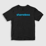 Presmono Unisex Logo Shameless Beyaz T-Shirt