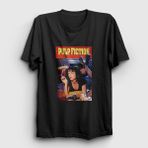 Presmono Unisex Mia Film Pulp Fiction Siyah T-Shirt