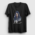 Presmono Unisex Po Billie Eilish Siyah T-Shirt