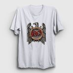 Presmono Unisex Silver Slayer Beyaz T-Shirt