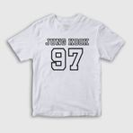 Presmono Unisex Siyah 97 K Pop Jungkook Bts T-shirt