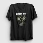 Presmono Unisex Siyah Gas Green Day T-Shirt - XS