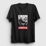 Presmono Unisex Siyah Ghoul Anime Tokyo Ghoul T-Shirt - 3XL