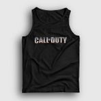 Presmono Unisex Siyah Logo Call Of Duty Atlet - XS