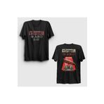 Presmono Unisex Siyah Mothership V2 Led Zeppelin Sırt Baskılı T-Shirt tt