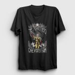 Presmono Unisex Siyah Strongest Anime One Punch Man T-Shirt