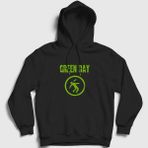 Presmono Unisex Siyah Warning Green Day Sweatshirt