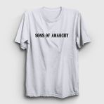 Presmono Unisex Sons Of Anarchy Beyaz T-Shirt