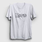 Presmono Unisex The Misfits Beyaz T-Shirt