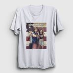 Presmono Us Shameless Beyaz Unisex T-shirt