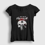 Presmono Valhalla Vikings Kadın T-shirt