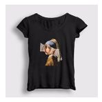Presmono Vermeer V2 Billie Eilish Kadın T-shirt
