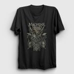 Presmono Viking Machine Head Siyah Unisex T-shirt