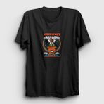 Presmono Water is Life Çiçek Siyah Unisex T-Shirt