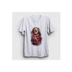Presmono Watercolor Nirvana Kurt Cobain Beyaz Unisex T-shirt