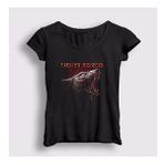 Presmono Wolf Disturbed Kadın T-shirt