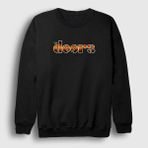 Presmono Wood the Doors Siyah Unisex T-shirt