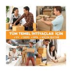 Pressbant Koli Bandı Şeffaf, 45MM x 100 Metre 6'lı Paket (Hotmelt) - Option-1 - 0 - Siyah - 1 Adet