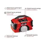 Pressito 18/21 Power X- Akülü Hava Kompresörü (18 V, Maks. 10.5 Bar, 21 L/dk Emiş Gücü, 18000 Rpm Motor Hızı, Yağsız, Akü Dahil Değildir) - 4020467 - standart