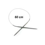 Prestij Boncuk 13 Adet Çelik Telli Misinalı Örgü Şişi 60 cm Set Tüm Numaralar