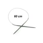 Prestij Boncuk Çelik Telli Misinalı Örgü Şişi 60 cm No:4.50 mm