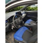 Prestij Oto Giyim Dünyası Toyota Chr Araca Özel Tasarım Mavi/Siyah Koltuk Kılıfı - Mavi - Siyah