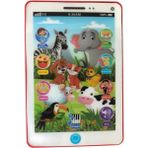 Prestij Oyuncak Eğitici ve Öğretici Hayvan Resimli Eğlenceli Tablet - Kırmızı