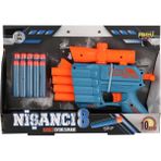 Prestij Oyuncak FAB5757 4 Ağızlı Dart Atıcı Oyuncak Silah