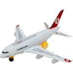 Prestij Oyuncak Işıklı Küçük A380 Uçak - Renkli