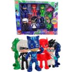Prestij Oyuncak Pj Masks Catboy Owlette Gekko 6'lı 10 Parça Oyun Seti