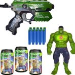 Prestij Oyuncak Prestij BVM Oyuncak Hedefli Soft Mermili HULK Figürlü Dart Atan FAB.9519