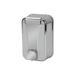 Prestij Plastik Sıvı Sabunluk Duvar Tipi Komple Krom 500 Ml